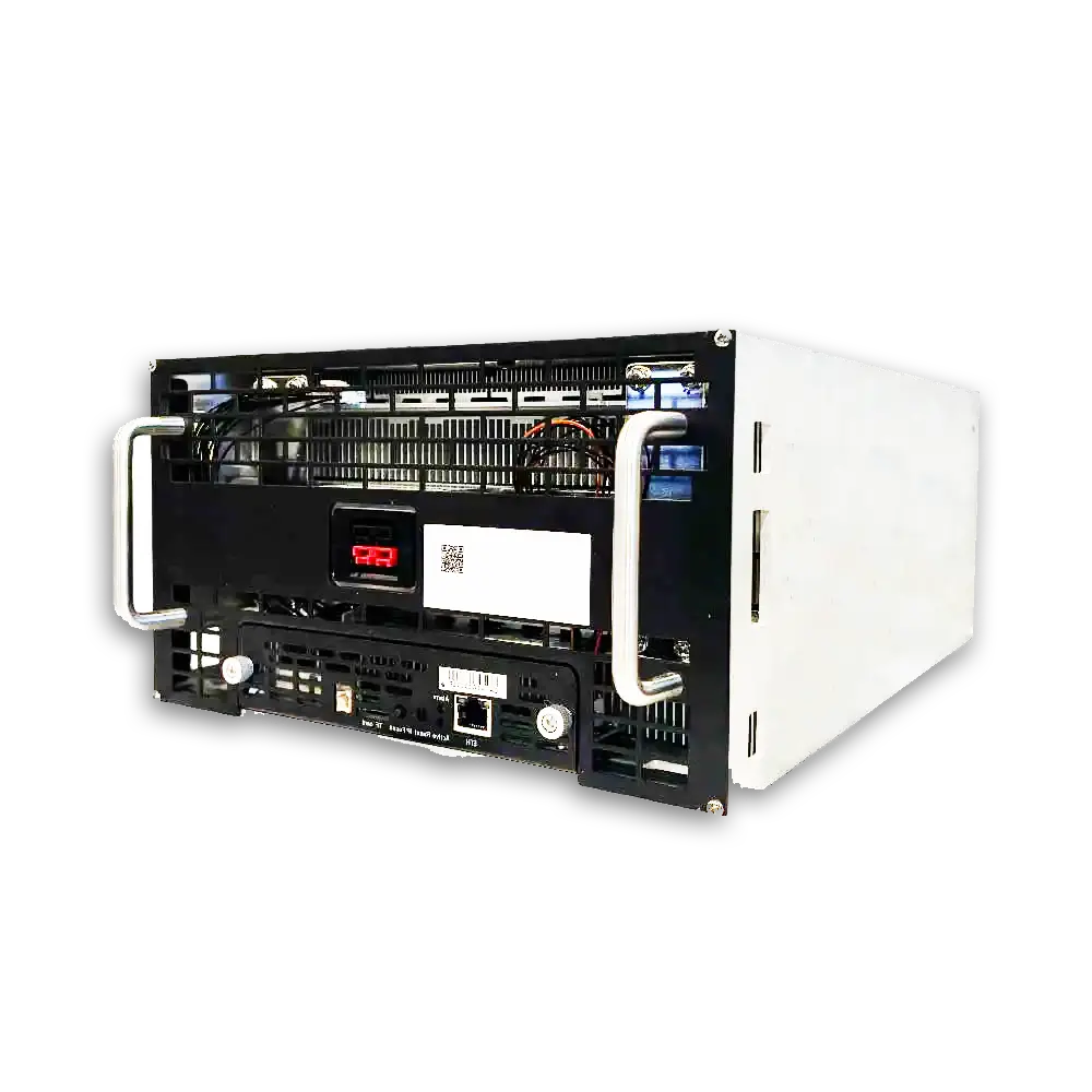 MicroBT Whatsminer M66 Hydro 260Th Bitcoin Miner Reverse Angled Image of Miner Side View