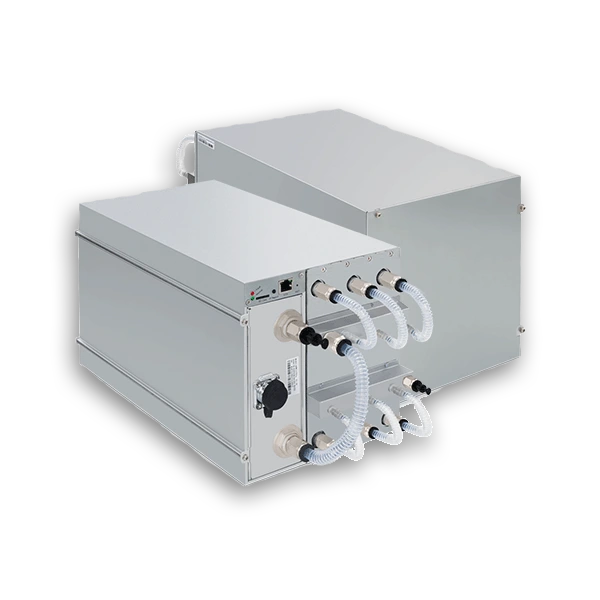 Bitmain Antiminer s19xp+ hydro 293th Front and Back Miner Image